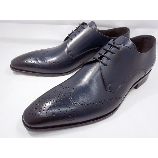 イタリア製 靴 C Florence フローレンス ｐａｒｍａ ｂ ３７１ ネイビーブルー フルブローグ メンズビジネスシューズ Flo371lnv 紳士靴ブランド専門シューズアマン 通販 Yahoo ショッピング