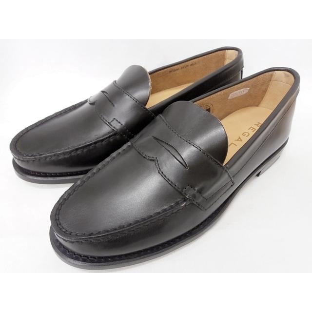 【21年春モデル】リーガル 靴 メンズ ペニーローファー 51VR (ブラック) REGAL :rg51vrbl:紳士靴ブランド専門シューズ