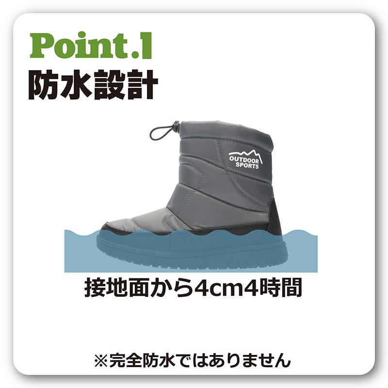 OUTDOOR SPORTS アウトドアスポーツ レディース 防寒スノーブーツ