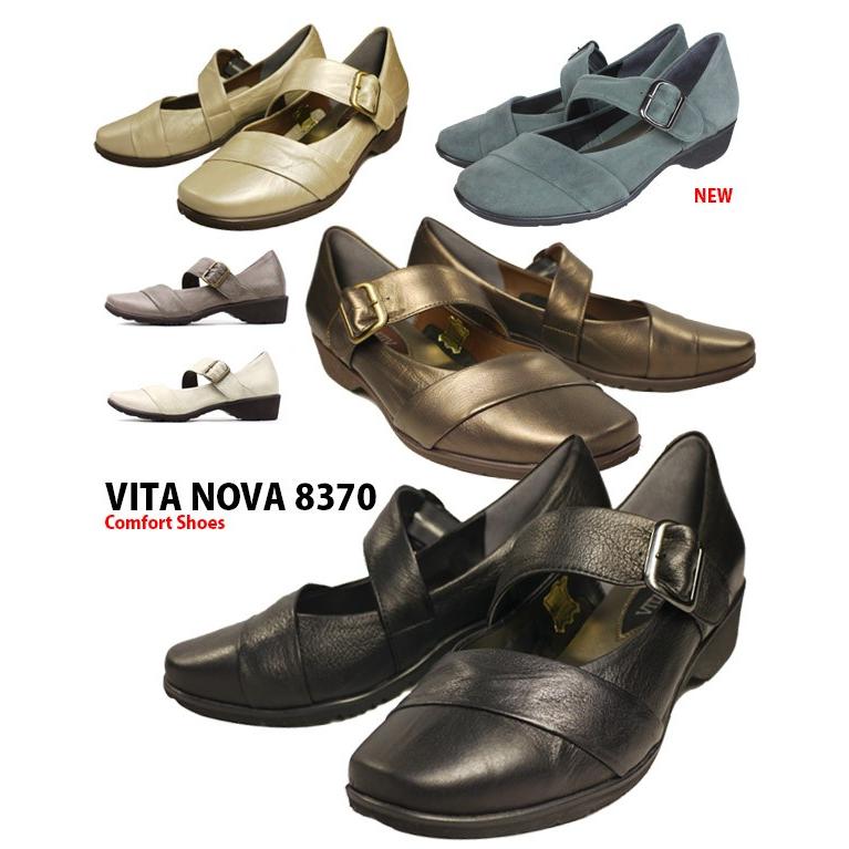 VITA NOVA ビタノバ VI8370 レディース コンフォートシューズ 本革