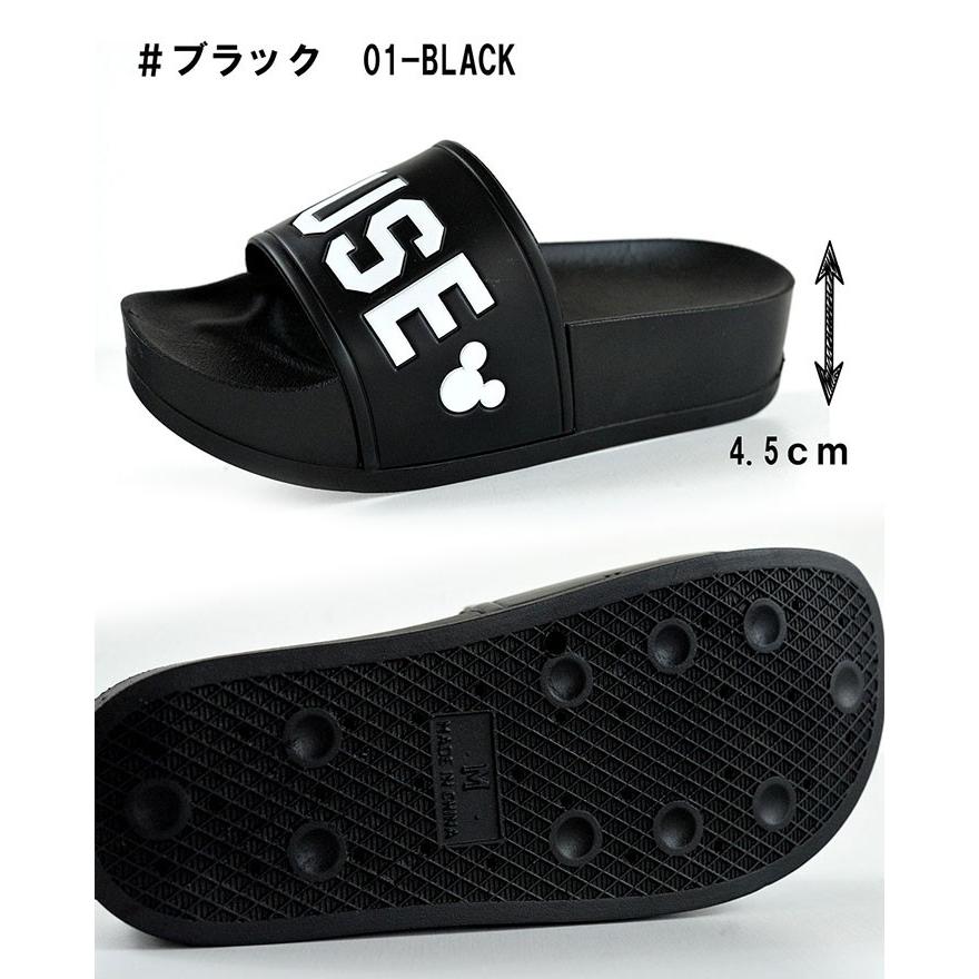 サンダル レディース ミッキーマウス オールドミッキー Disney ディズニー 厚底 美脚 Y Ko 7377 0105 シューズガレージ 通販 Yahoo ショッピング