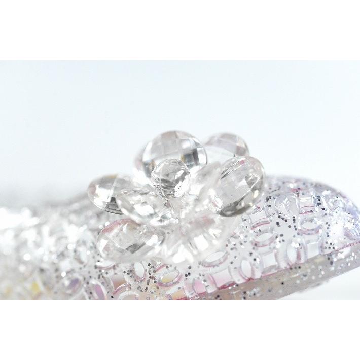 ガラスの靴 サンダル バレエシューズ キッズ ディズニー Disneyzone 靴 シューズ 女の子 シンデレラ アリエル ベル ラプンツェル Y Ko 7131 クリアー シューズガレージ 通販 Yahoo ショッピング