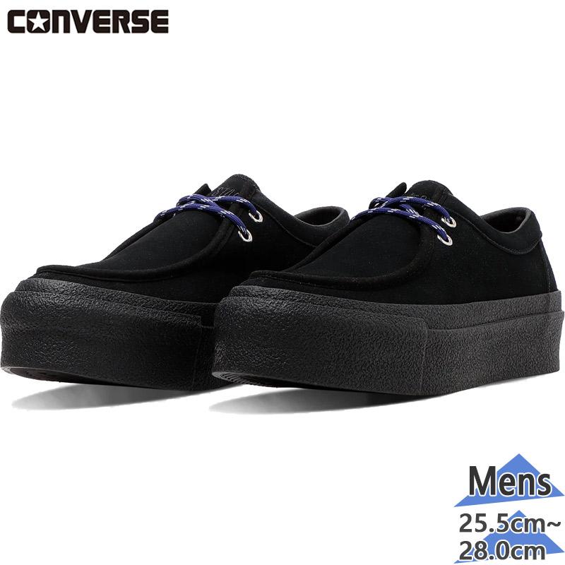 コンバース メンズ ALL STAR LIFTED CREPETAPE MOCCASIN OX オールスター リフテッド スニーカー 靴 シューズ モカシン ブラック 黒 送料無料 CONVERSE 31316421 CONVERSE（コンバース） メンズ ALL STAR LIFTED CREPETAPE MOCCASIN