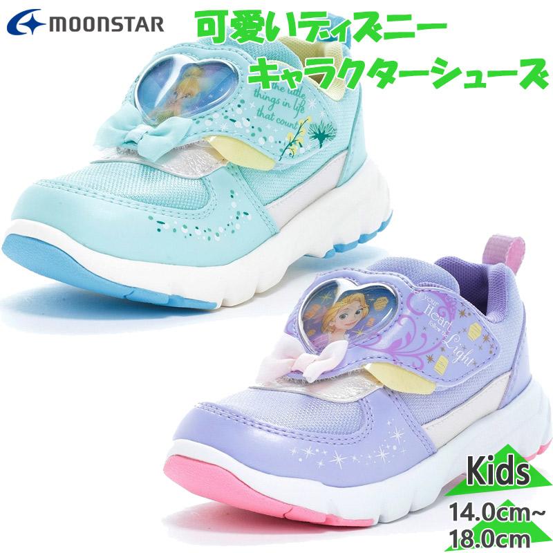 Disney（ディズニー） ムーンスター ジュニア キッズ DN C1360 女の子