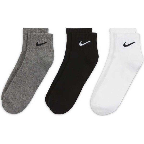 ナイキNIKEソックスレディースNJP-SX7667NIKE3Pエブリデイクッションクウォーター