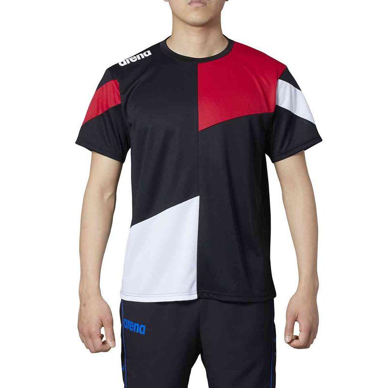 激安人気新品 アリーナ Arena Arn 0333 スイム 半袖シャツ メンズ Tシャツ ブラック ホワイト レッド 水泳 ss 5営業日以内に発送 Supplystudies Com