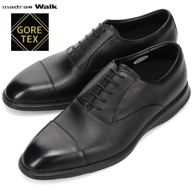 3E 幅広 ワイド マドラスウォーク メンズ ビジネス 靴 シューズ 結婚式 冠婚葬祭 防水 ゴアテックス ストレートチップ 内羽根 梅雨 送料無料 madras Walk MW7930 madras Walk（マドラス ウォーク） 3E 幅広 ワイド メンズ ビジネス 靴