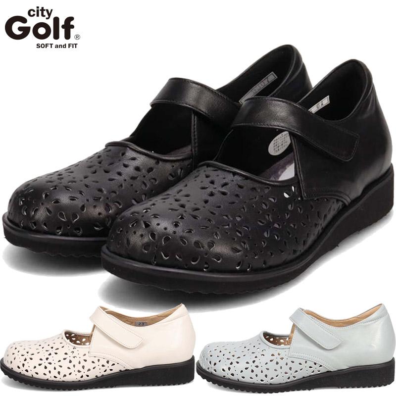 5E ワイド 幅広 ゴルフ レディース 靴 シューズ カジュアル おしゃれ パンチング 本革 華やか 履きやすい ホワイト 白 ブラック 黒 グレー 灰色 送料無料 GOLF GFL5307 5E ワイド 幅広 ゴルフ レディース 靴 シューズ カジュアル おしゃれ