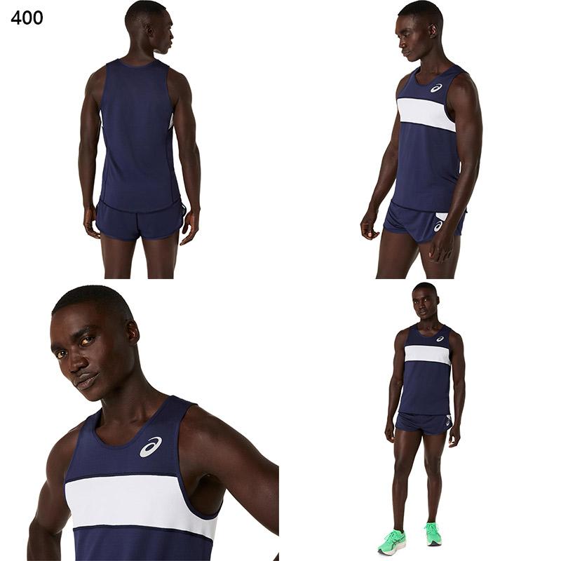 ASICS（アシックス） メンズ メンズランニングシャツ 陸上 ウェア 競技