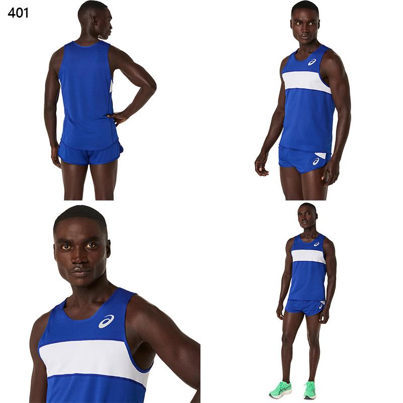 ASICS（アシックス） メンズ メンズランニングシャツ 陸上 ウェア 競技