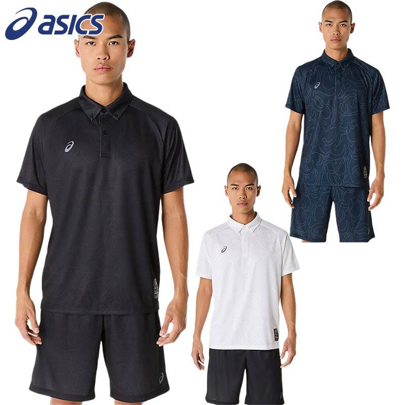ASICS（アシックス） メンズ ドライグラフィックボタンダウン