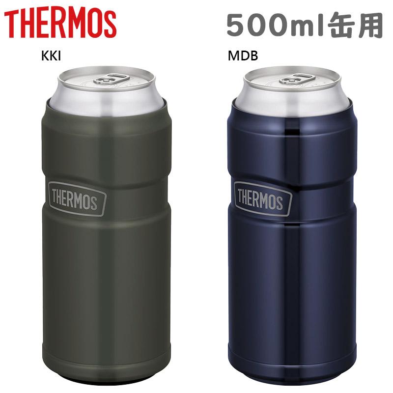 500ml缶用 サーモス メンズ レディース 保冷缶ホルダー アクセサリー 缶ホルダー タンブラー インドア アウトドア ROD0051