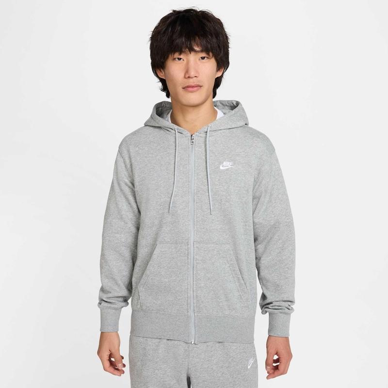 NIKE（ナイキ） メンズ クラブ FT L/S フルジップ フーディ アパレル 