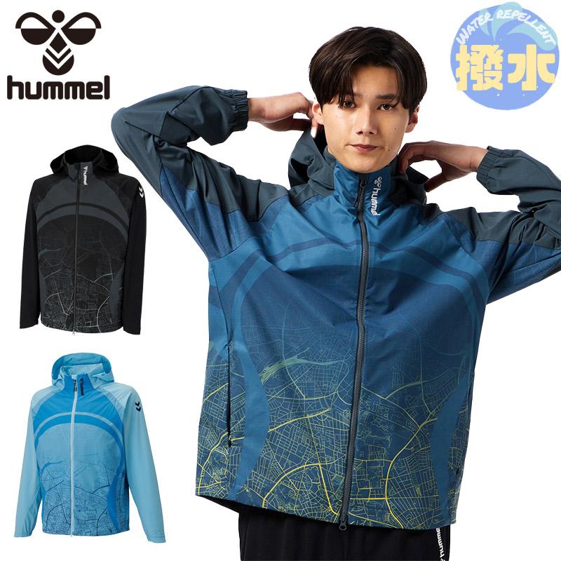hummel（ヒュンメル） メンズ ウーブンフーディ サッカー アパレル 