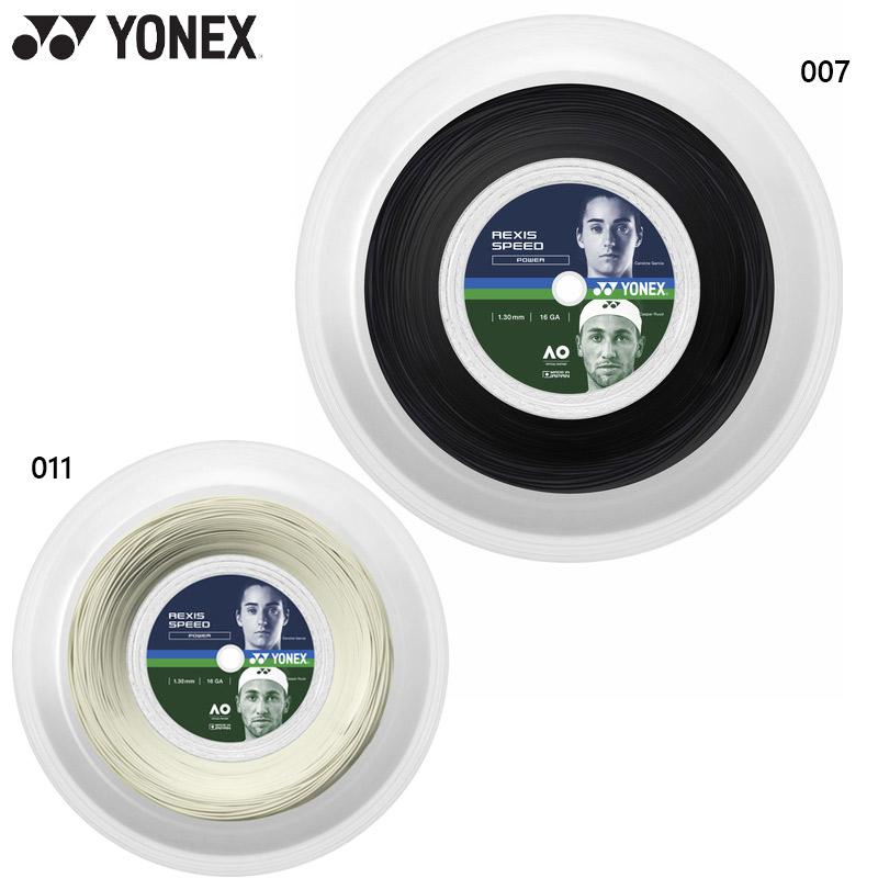 ゲージ1.30mm ヨネックス メンズ レディース レクシススピード130 (200M) テニス アクセサリー 競技 ガット ナイロンマルチ 日本製 高強度ナイロン ホワイト 白 ブラック 黒 送料無料 YONEX TRSP130R2 YONEX（ヨネックス） ゲージ1.30mm メンズ レディース レクシス