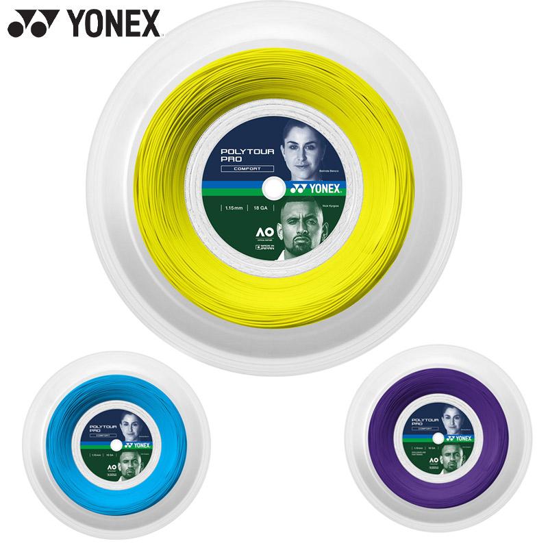 YONEX ゲージ1.15mm ヨネックス メンズ レディース ポリツアープロ115 
