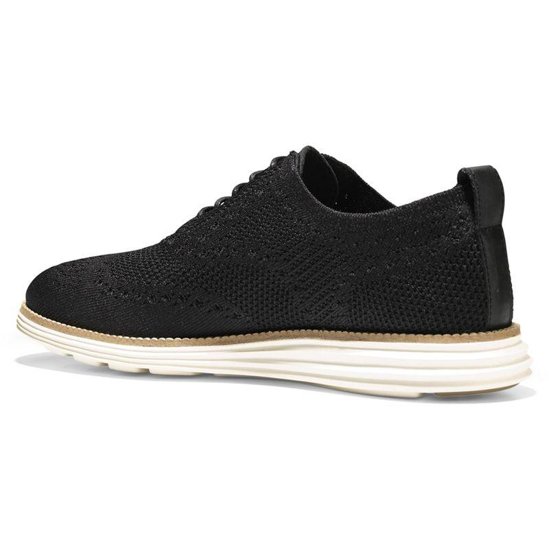 ã³ã¼ã«ãã¼ã³ COLE HAAN ã¹ãã¼ã«ã¼ ã¡ã³ãº COL-C27959 OG GRD STCHLT WNG OX (00)BLACK IVORY ã¬ãã£ã¼ã¹ é´ ã·ã¥ã¼ãº 21SS