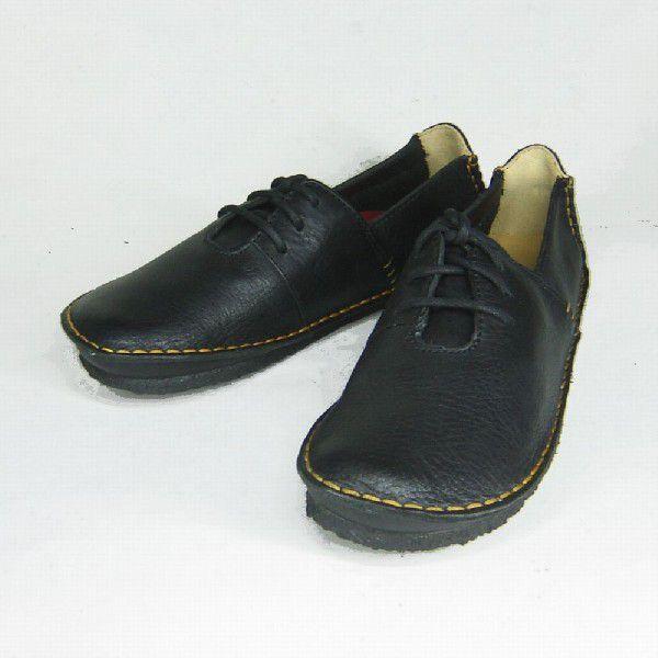 クラークス Clarks  ファラウェイランド Faraway Land  ブラックレザー 23.0cm 本革 レディース カジュアルシューズ 883D｜shoes-maro