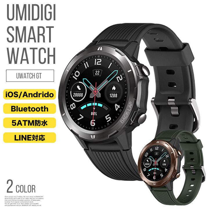 Umidigi Uwatch Gt スマートウォッチ メンズ レディース ユニセックス 日本語対応 ライン 着信通知 腕時計 睡眠 心拍数 歩数計 モニター 防塵 防水 軽量 Umidigi Uwatch Gt Shoes Mercury 通販 Yahoo ショッピング