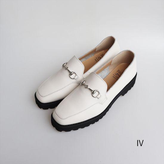 レシピ (Recipe) 日本製 革靴 厚底ビットローファー RP-577 : Recipe