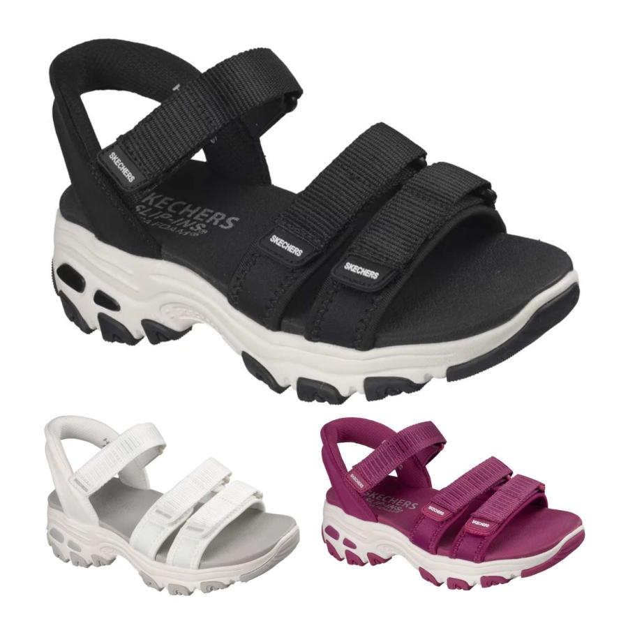 Gowalk Skechers Slip-ins D'LITES SANDAL-CLASSIC CATCH 163651