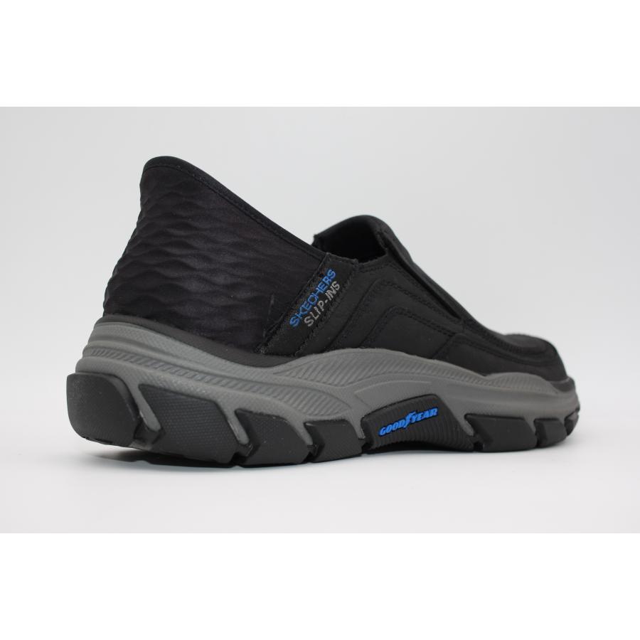 SKECHERS Slip-ins RESPRCTED ELGIN  スケッチャーズ スリップインズ RF リスペクテッド  エルジン BLK ブラック CDB ダークブラウン RELAXED FIT(3E相当)｜shoes-shop-anbi｜07