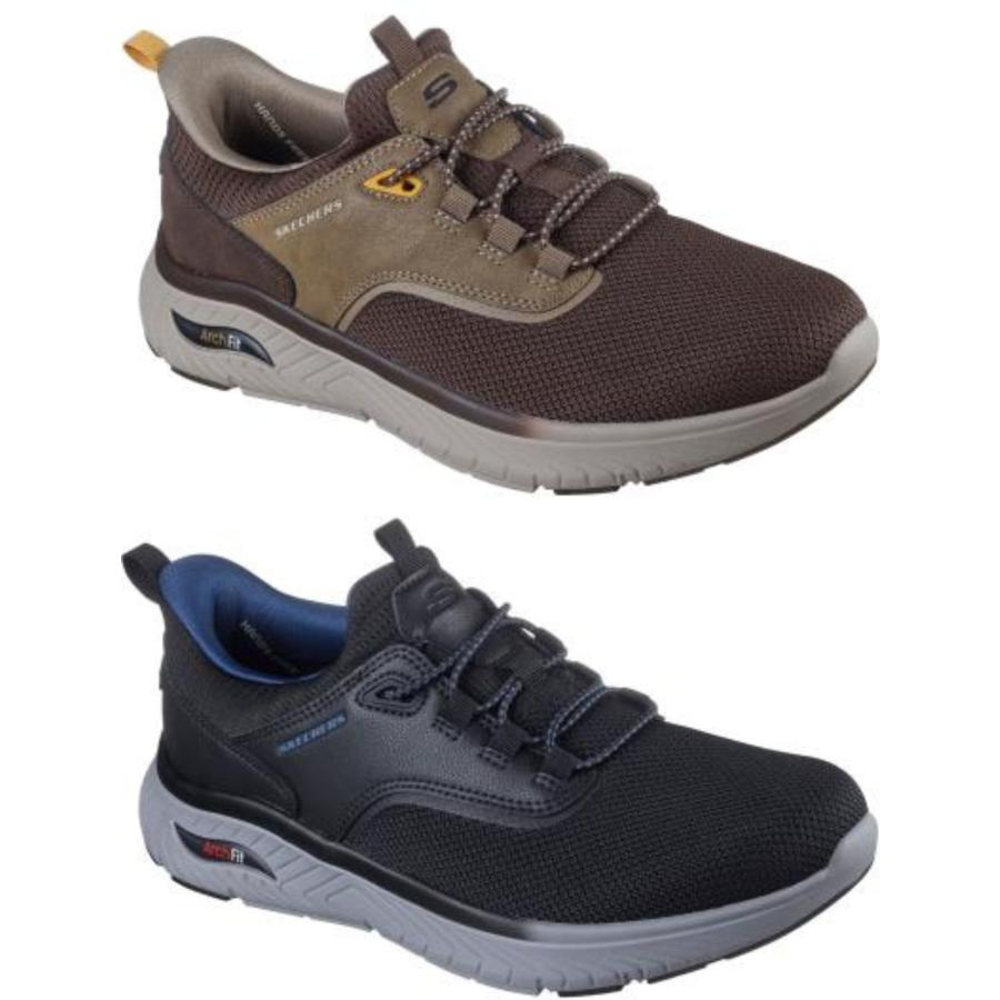 SKECHERS(スケッチャーズ) ARCH FIT CROSSER-CHOZEN スポーツスタイル シューズ スポーツカジュアルシューズ 211190 SKECHERS（スケッチャーズ） SKECHERS Slip-ins ARCH FIT CROSSER