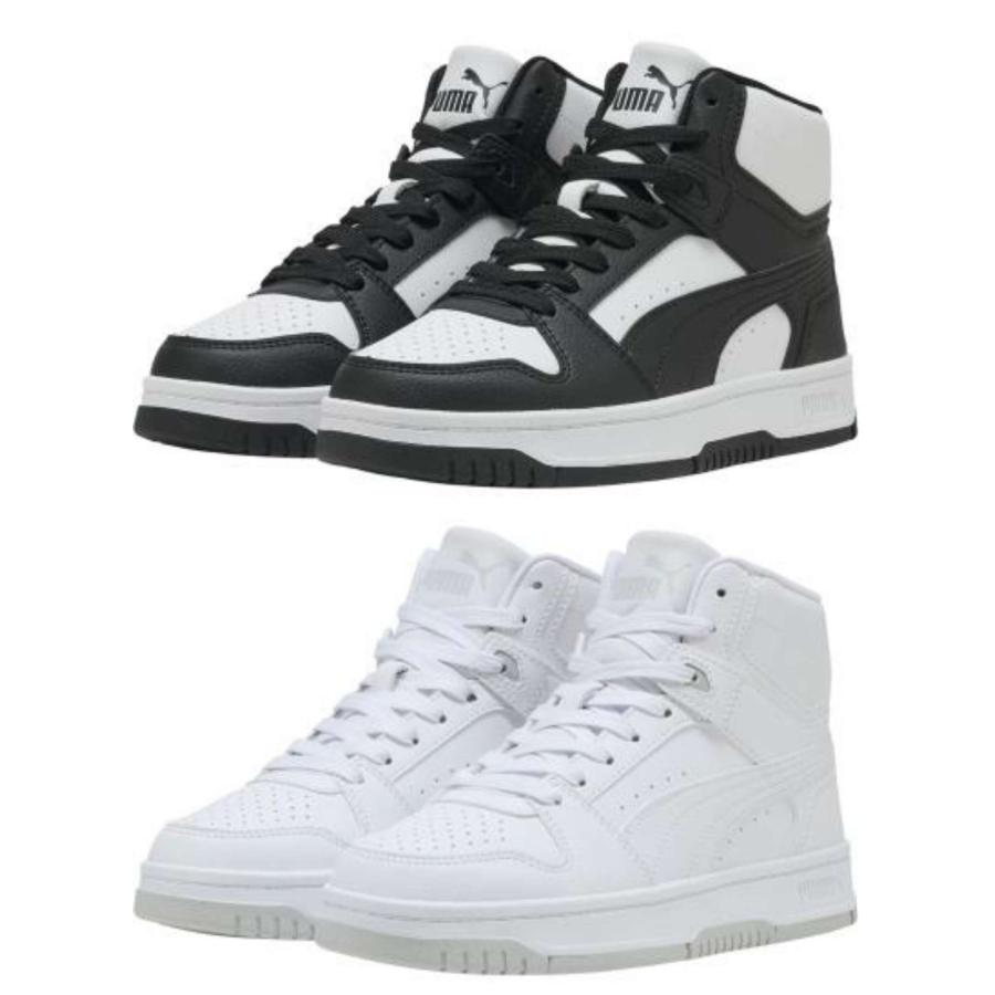 PUMA（プーマ） PUMA Rebound Slam Mid Jr 408800 01 02 22.0cm〜25.0