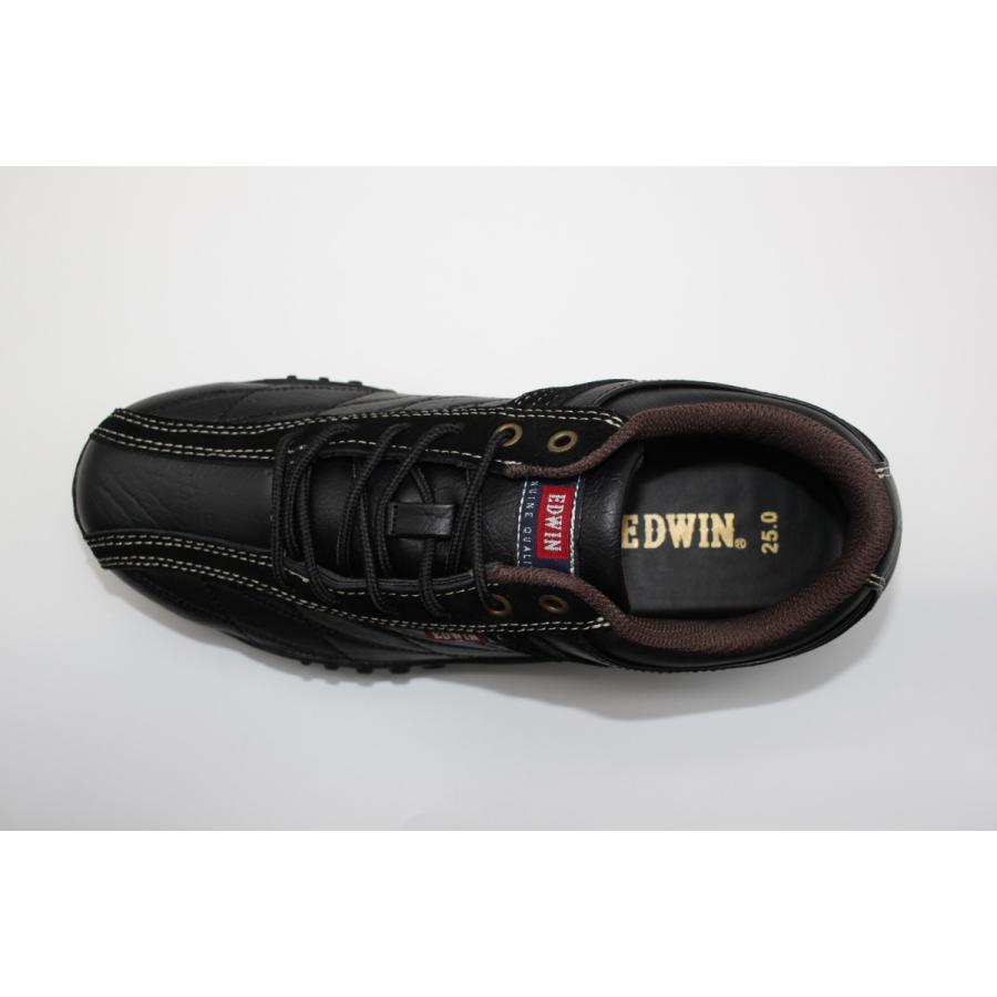 EDWIN エドウィン メンズ スニーカー EDW6100 ブラウン ブラック｜shoes-shop-anbi｜13