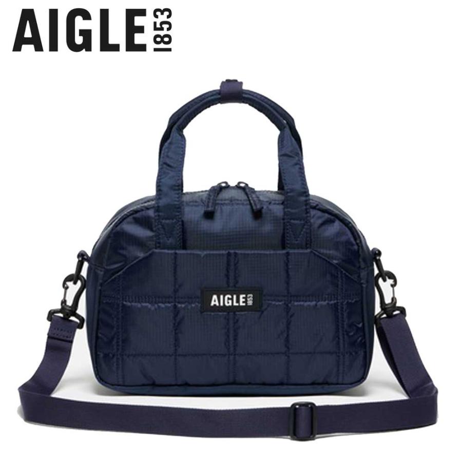 エーグル AIGLE ZNHAQ02 キルティングミニトート （ブラック・ネイビー） ショルダーバッグ ハンドバッグ トートバッグ ユニセックス｜shoes-sinagawa｜03