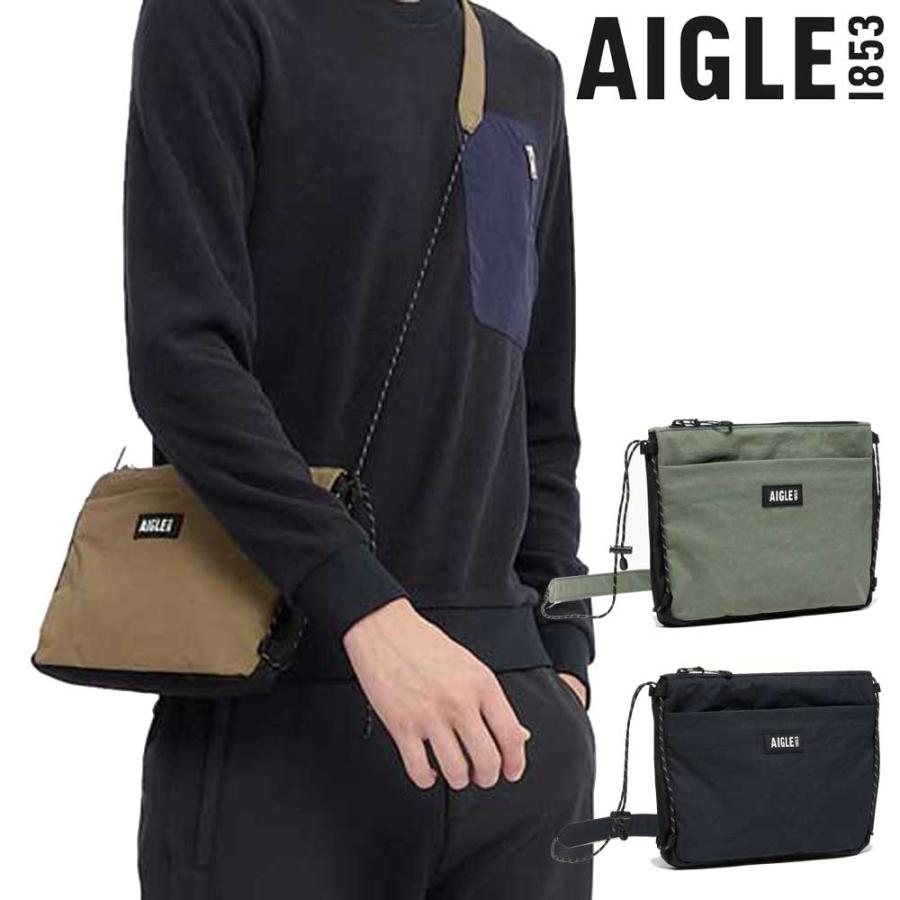 AIGLE（エーグル） AIGLE ZNHBC77 リサイクルナイロン サコッシュ