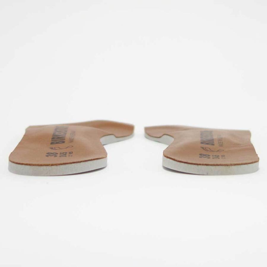 ビルケンシュトック BIRKENSTOCK インソール  Leather Insole（レザーインソール） ブラウン 1001245（幅広）レザー＆ラテックスフットベッド（ドイツ製）｜shoes-sinagawa｜07