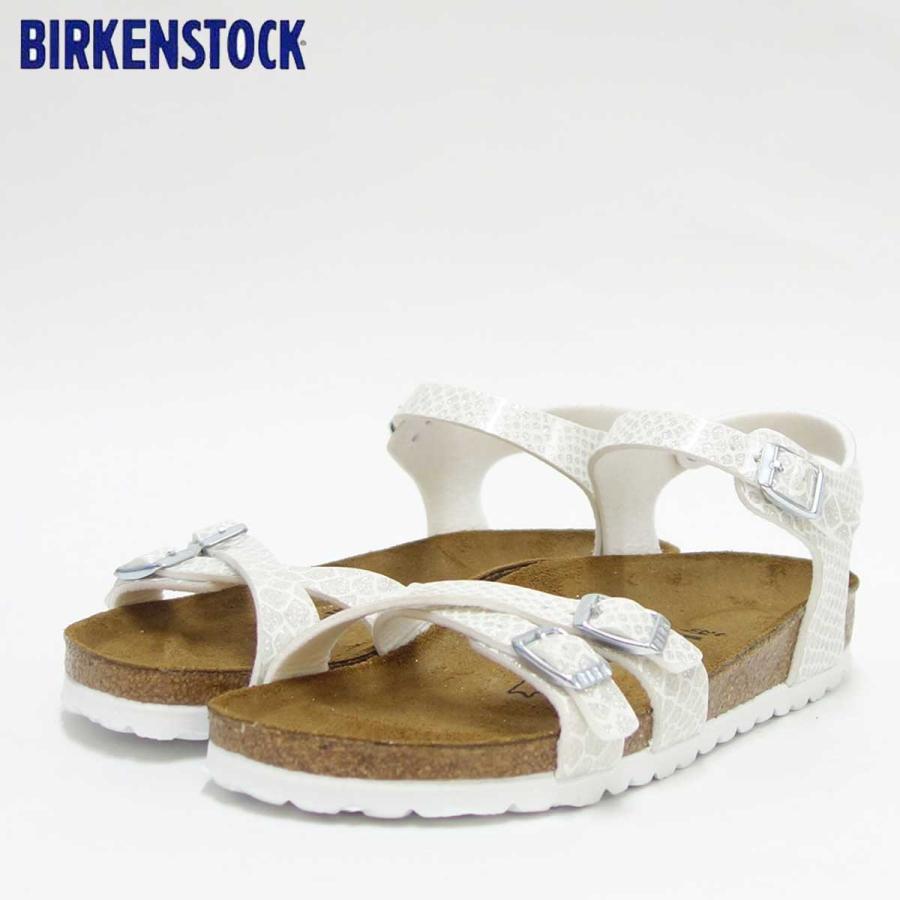 BIRKENSTOCK ビルケンシュトック KUMBA（クンバ） GC 1009138 マジックスネークホワイト（レディース）｜shoes-sinagawa