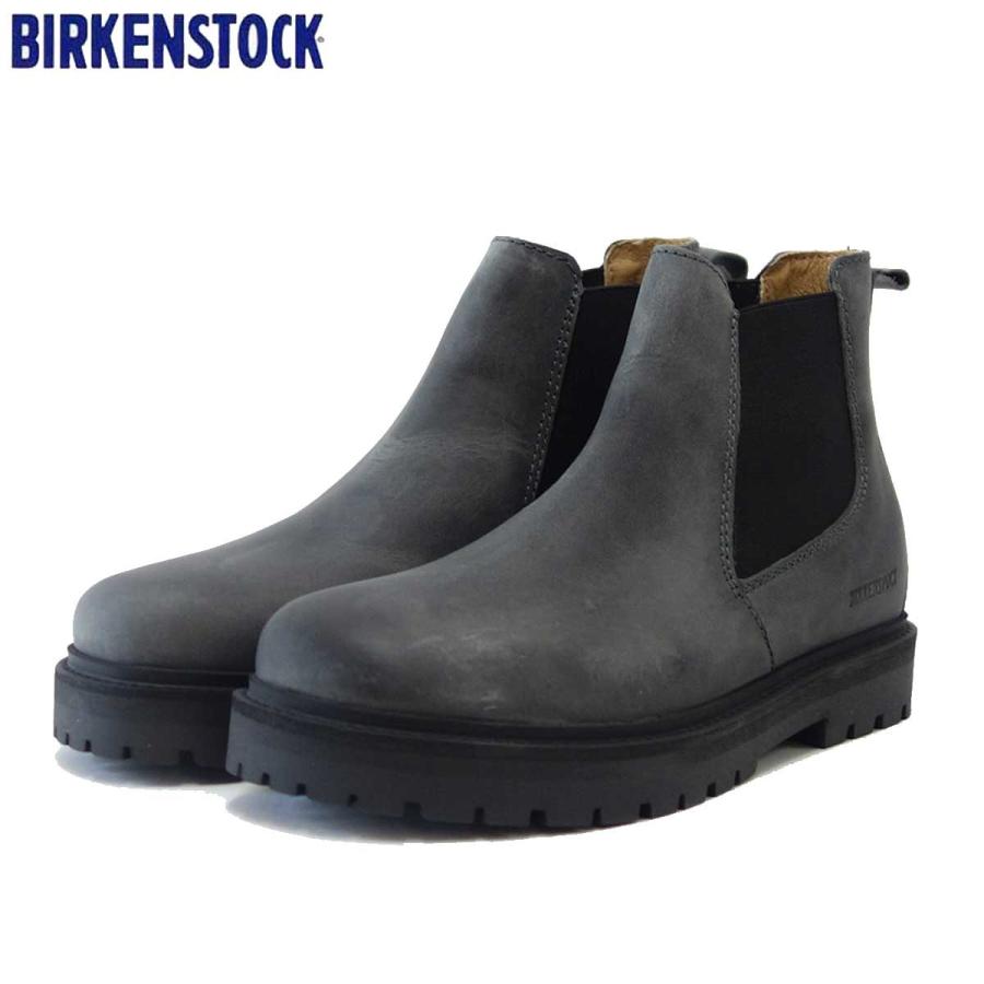 ビルケンシュトック BIRKENSTOCK STALON（スタロン）メンズ GS 1010609（ナチュラルレザー／グラファイト）  :birkenstock-1010609:靴のシナガワ - 通販 - Yahoo!ショッピング