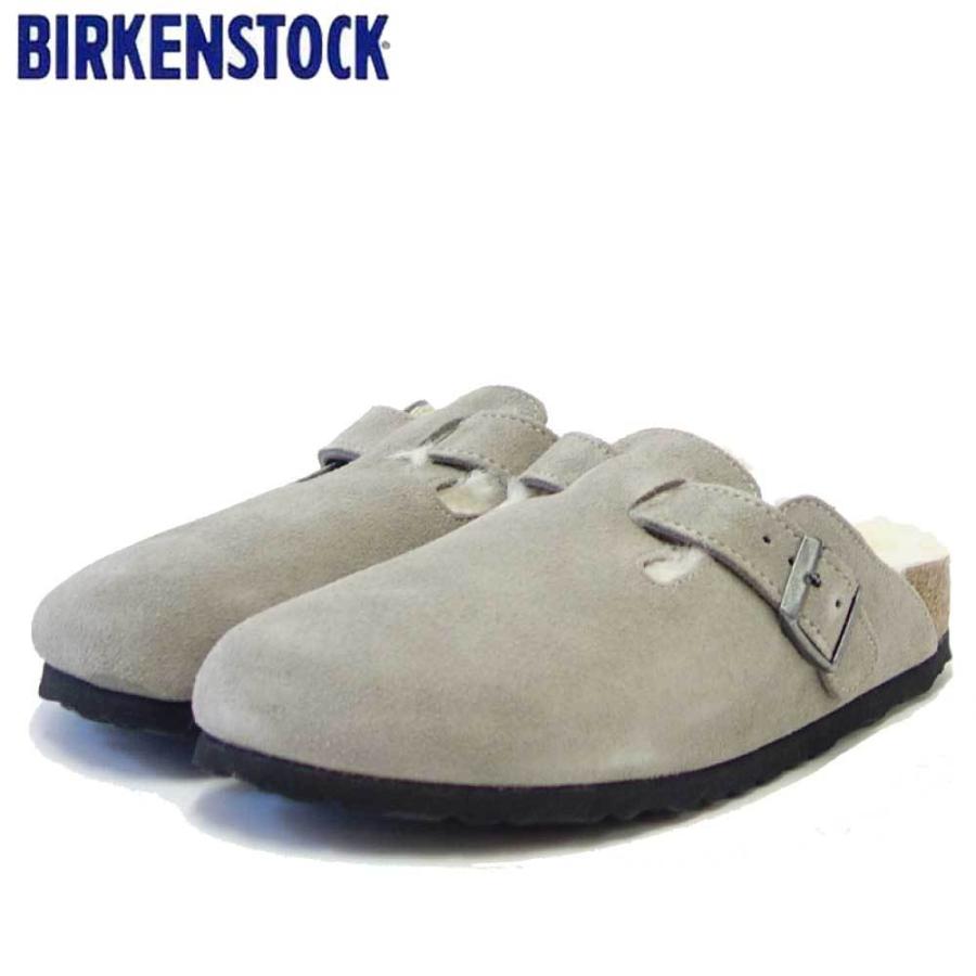 ビルケンシュトック BIRKENSTOCK Boston VL/Fell（ボストン）幅狭（ナローフィット）  1017651（スエードレザー／ストーンコイル）（ラムスキンボア） サボ :birkenstock-1017651:靴のシナガワ - 通販 -  Yahoo!ショッピング