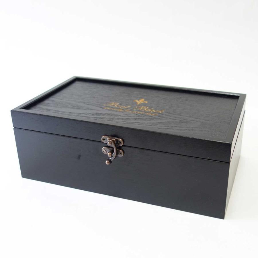 ブートブラック Boot Black 磨きのプロ達が創り上げたシューケアBOX （木箱のみ）（日本製）