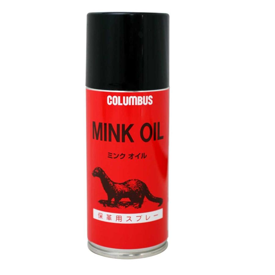 コロンブス COLUMBUS（日本製） MINK OIL ミンクオイル スプレー オイル仕上革用保革クリーム（スプレータイプ）