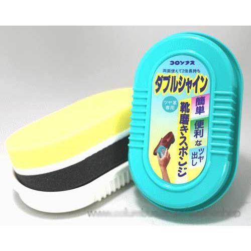 １０秒で靴磨き 簡単靴磨きスポンジコロンブス Columbus ダブルシャイン 両面タイプ ツヤ革専用簡単靴磨き 日本製 Columbus Wshine 靴のシナガワ 通販 Yahoo ショッピング