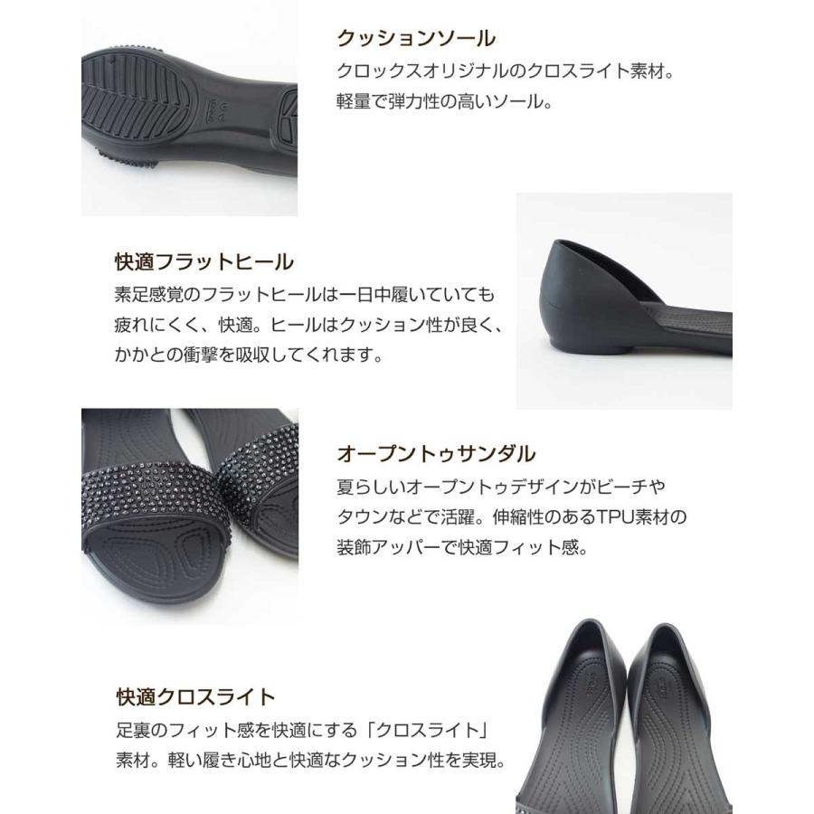 crocs lina embellished dorsay