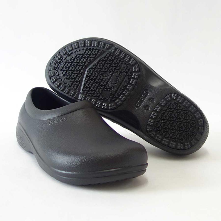 crocs クロックス ON THE CLOCK WORK SLIPON オン ザ クロック ワーク スリップオン  205073001 ブラック（ユニセックス） シューズ クロッグ サボ スリッポン｜shoes-sinagawa｜14