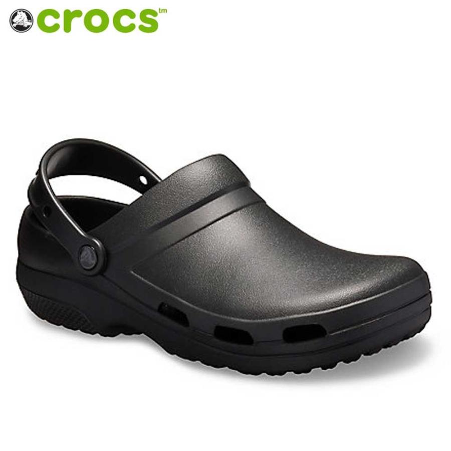 crocs クロックス specialist 2.0 vent crog スペシャリスト 2.0 ベント クロッグ  205619 ブラック（ユニセックス）｜shoes-sinagawa