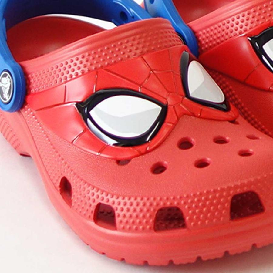 crocs クロックス FLIAM SPIDERMAN CLOG  K アイアムスパイダーマン クロッグ （キッズ）2074608c1 レッド 子供靴｜shoes-sinagawa｜12