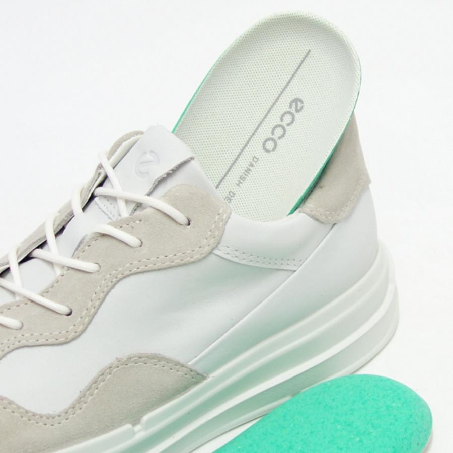 エコー ECCO ECCO SOFT X Women's Sneaker ホワイト 42040353545 （レディース） 快適な履き心地のレザースニーカー  レースアップシューズ｜shoes-sinagawa｜11