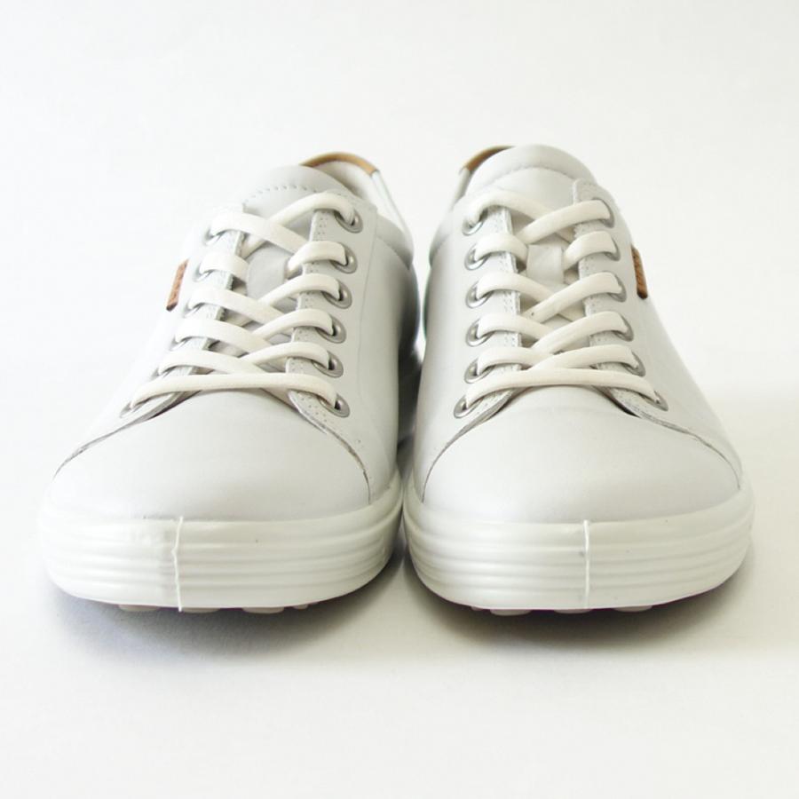 エコー ECCO SOFT7 Womens Sneaker ホワイト 430003 （レディース） 快適な履き心地のレザースニーカー  レースアップシューズ｜shoes-sinagawa｜03