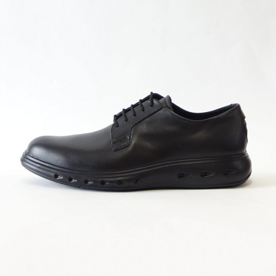 エコー ECCO HYBRID 720 DERBY SHOES   524704 01001 ブラック（メンズ）ゴアテックス 防水 プレミアムレザー ビジネスシューズ レースアップ｜shoes-sinagawa｜02