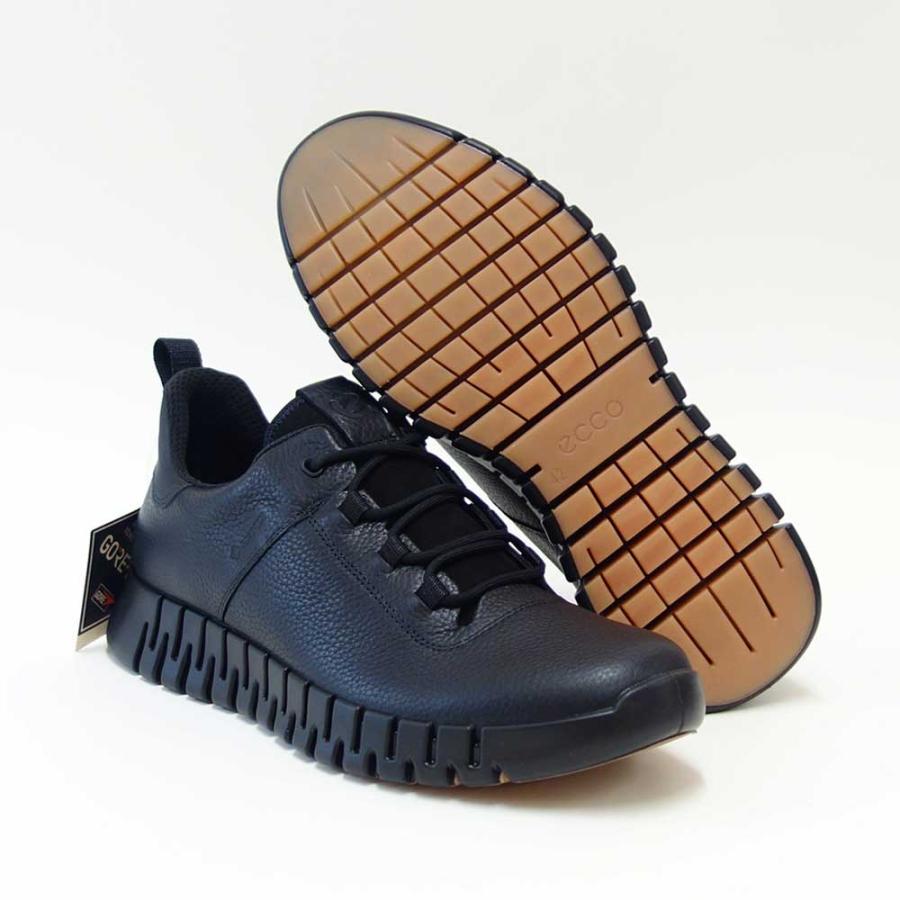 ecco エコー ECCO GRUUV GORE-TEX MEN'S SNEAKER ブラック ecco エコー ECCO GRUUV GORE-TEX MEN'S SNEAKER ブラック
