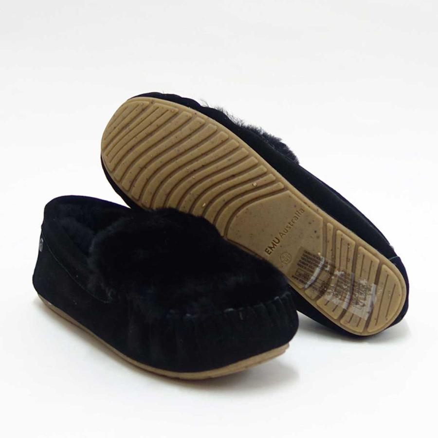 エミュー EMU W 11705 CAIRNS REVERSE FUR ケアンズリバースファー（レディース） ：ブラック  「靴」 エミュー EMU W 11705 CAIRNS REVERSE FUR ケアンズリバースファー