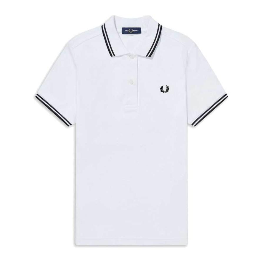 最新コレックション Fred Perry フレッドペリー The Fred Perry Shirt G3600 レディース 0 White Black Black ポロシャツ 半袖 ストレートフィット 新品即決 Technet 21 Org