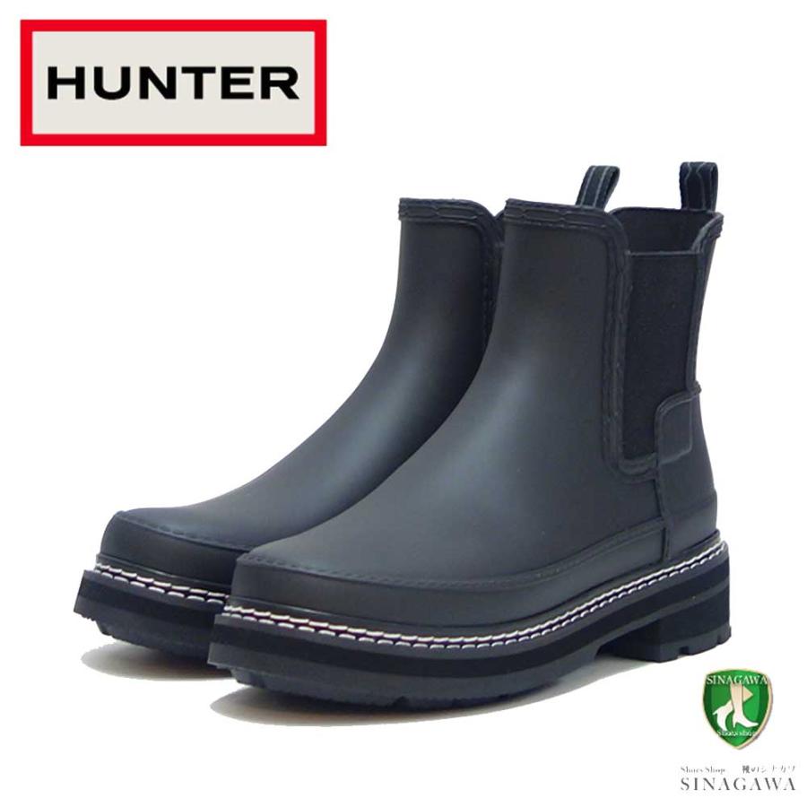 ハンター HUNTER WFS2100RMA （レディース） レディース リファインド スティッチ ディテール チェルシー ブーツ ：ブラック  防水ブーツ レイン サイドゴア : hunter-wts2100rmablk : 靴のシナガワ - 通販 - Yahoo!ショッピング