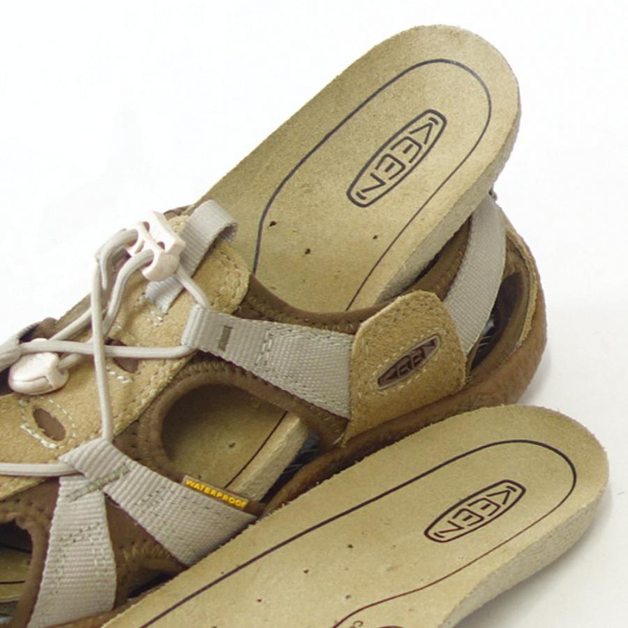 KEENベージュサンダル23.5cm